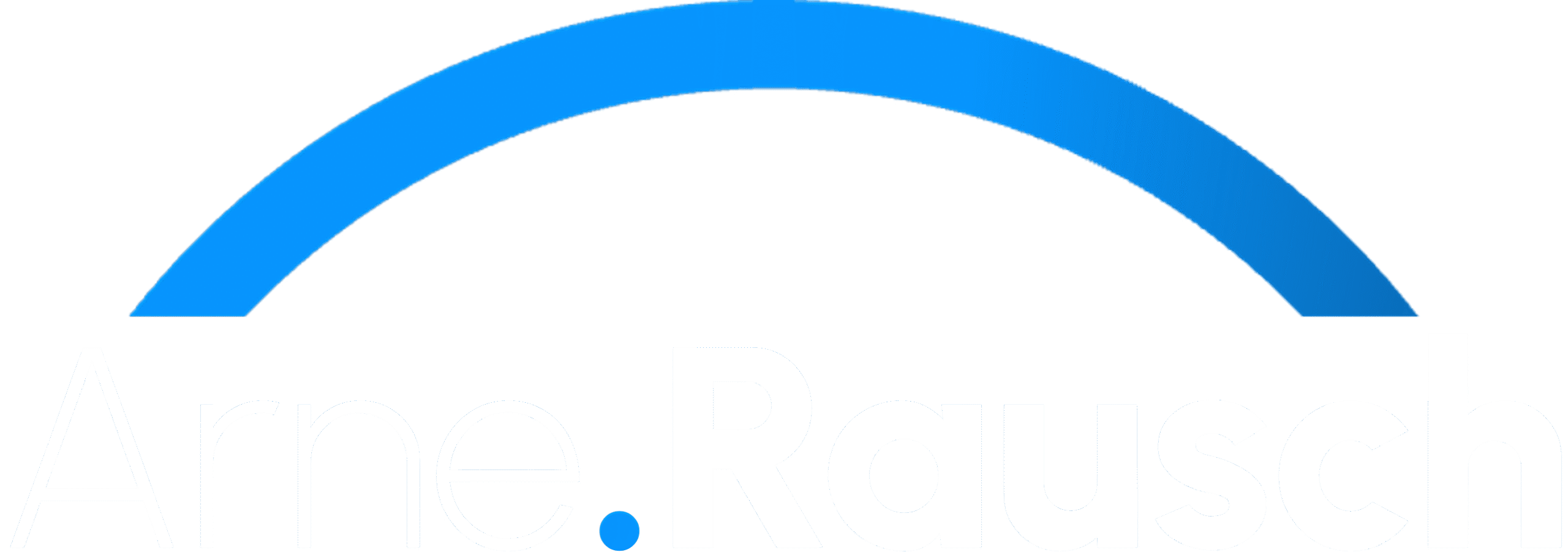 Arne Rausch Logo white